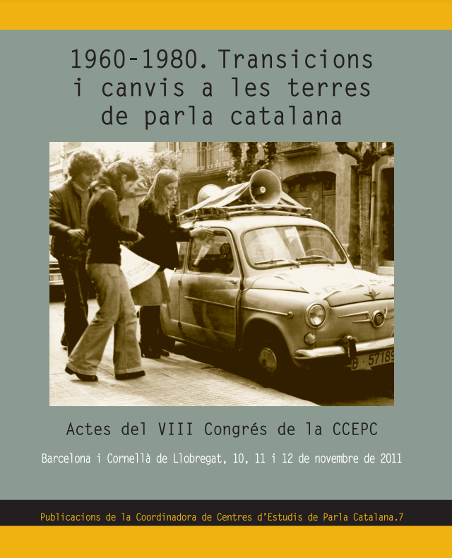 Imagen de portada del libro 1960-1980. Transicions i canvis a les terres de parala catalana