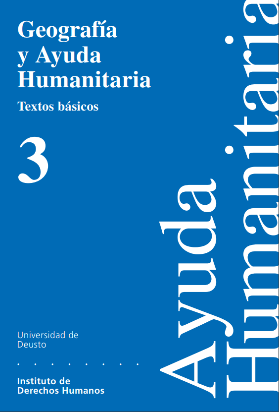 Imagen de portada del libro Geografía y ayuda humanitaria