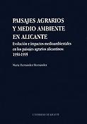 Imagen de portada del libro Paisajes agrarios y medio ambiente en Alicante