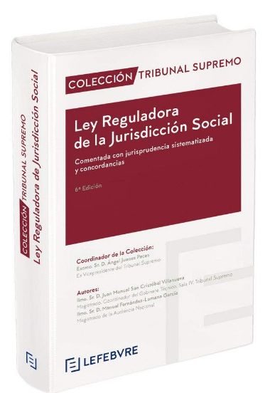 Imagen de portada del libro Ley reguladora de la jurisdicción social comentada