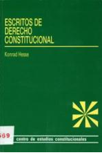 Imagen de portada del libro Escritos de Derecho Constitucional