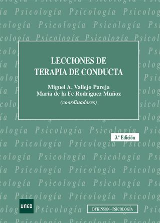 Imagen de portada del libro Lecciones de terapia de conducta