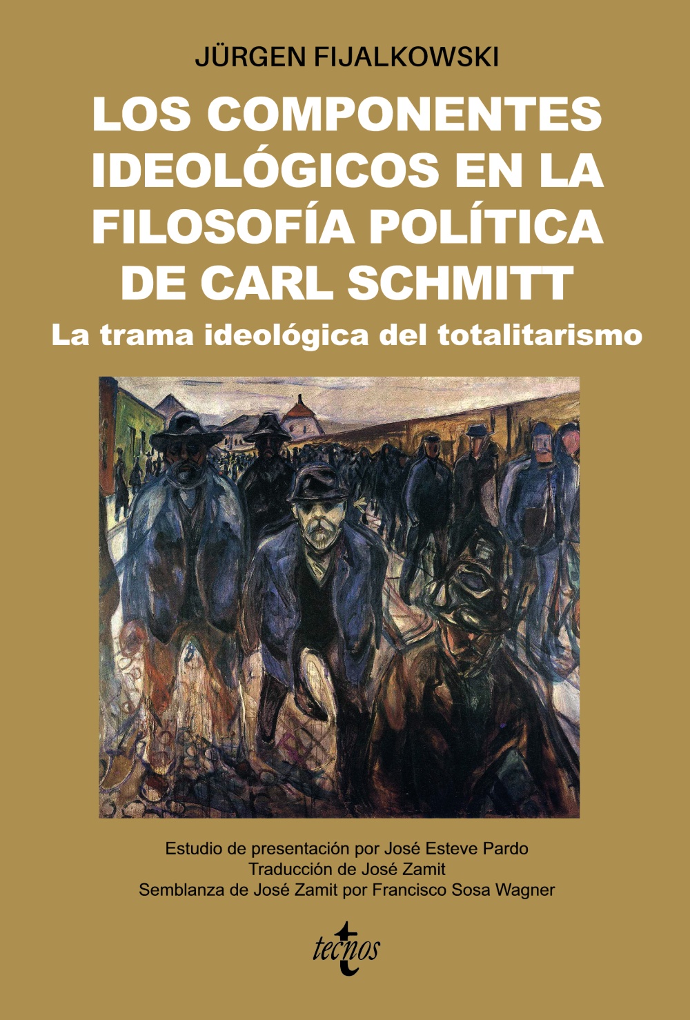 Imagen de portada del libro Los componentes ideológicos en la filosofía política de Carl Schmitt