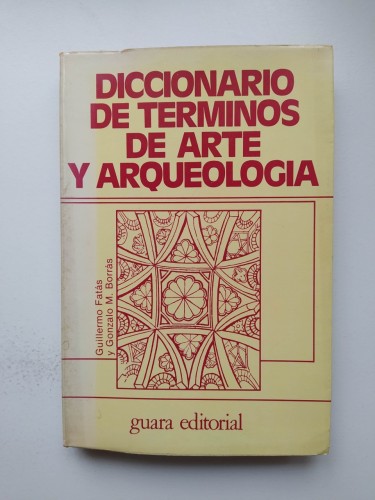 Imagen de portada del libro Diccionario de términos de arte y elementos de arqueología y numismática