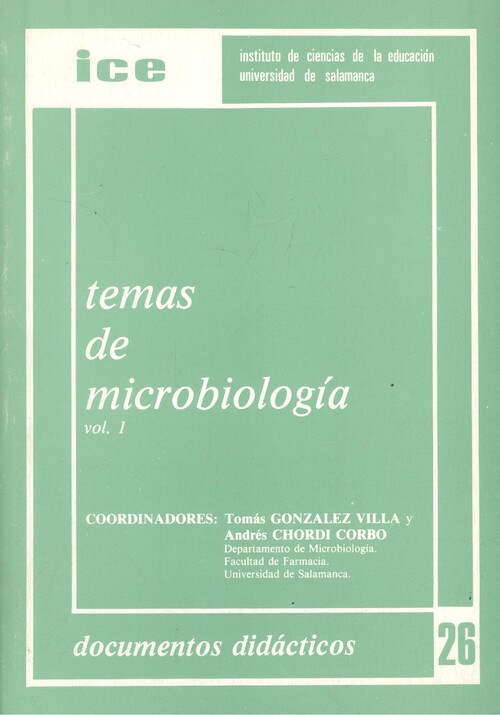 Imagen de portada del libro Temas de microbiología