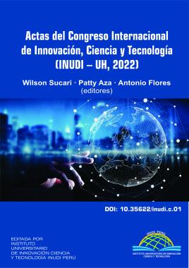 Imagen de portada del libro Actas del Congreso Internacional de Innovación, Ciencia y Tecnología (INUDI – UH, 2022)