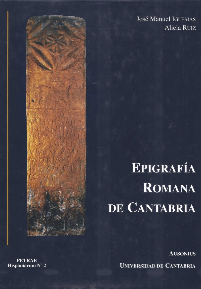 Imagen de portada del libro Epigrafía romana de Cantabria
