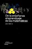 Imagen de portada del libro De la enseñanza al aprendizaje de las matemáticas