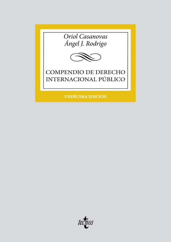 Imagen de portada del libro Compendio de derecho internacional público