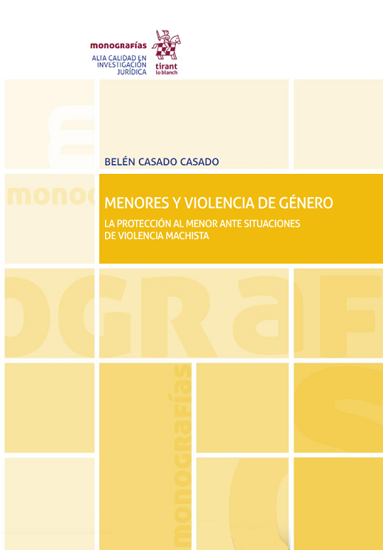 Imagen de portada del libro Menores y violencia de género