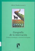 Imagen de portada del libro Geografía de la innovación : ciencia, tecnología y territorio en España