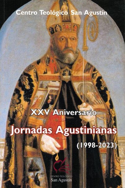 Imagen de portada del libro XXV Aniversario Jornadas Agustinianas (1998-2023)