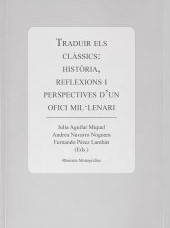 Imagen de portada del libro Traduir els clàssics
