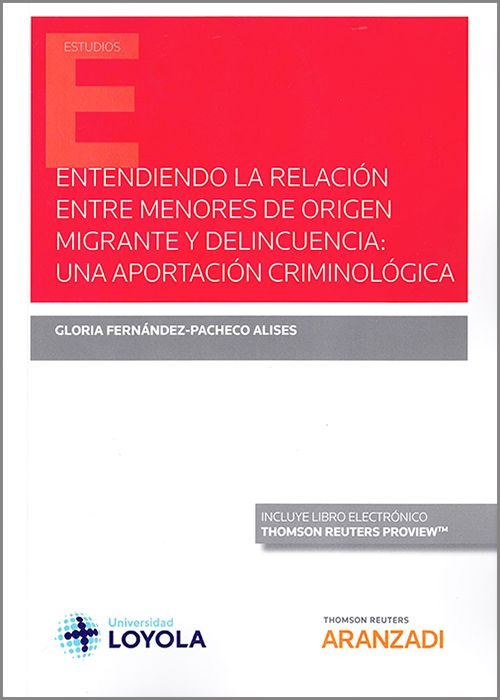 Imagen de portada del libro Entendiendo la relación entre menores de origen migrante y delincuencia