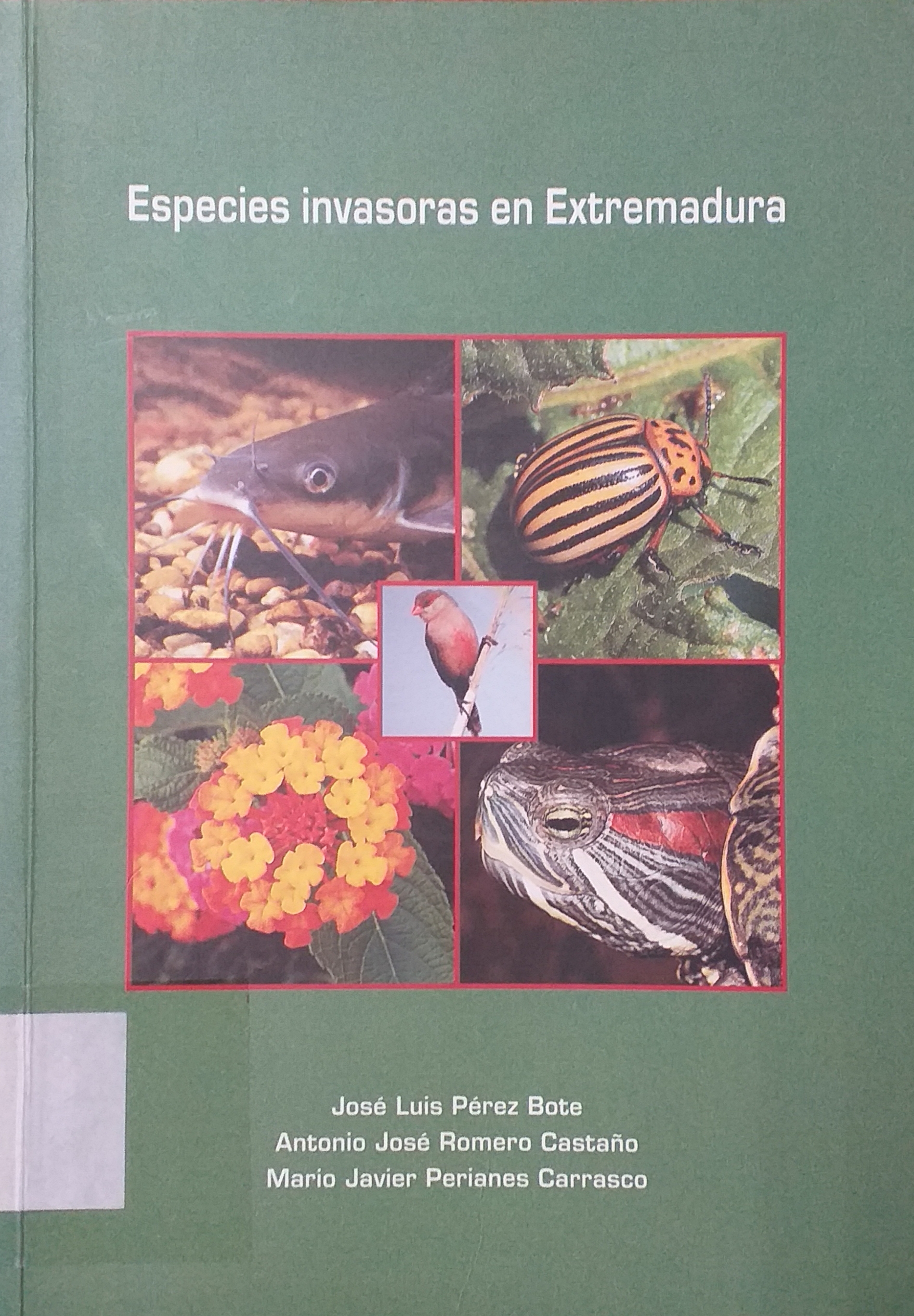 Imagen de portada del libro Especies invasoras en Extremadura