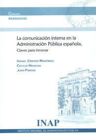 Imagen de portada del libro La comunicación interna en la administración pública española