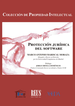 Imagen de portada del libro Protección jurídica del software