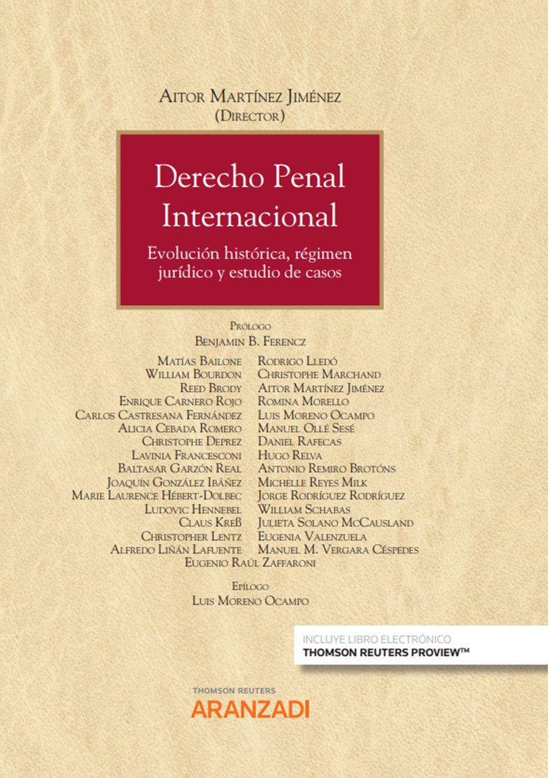 Imagen de portada del libro Derecho penal internacional