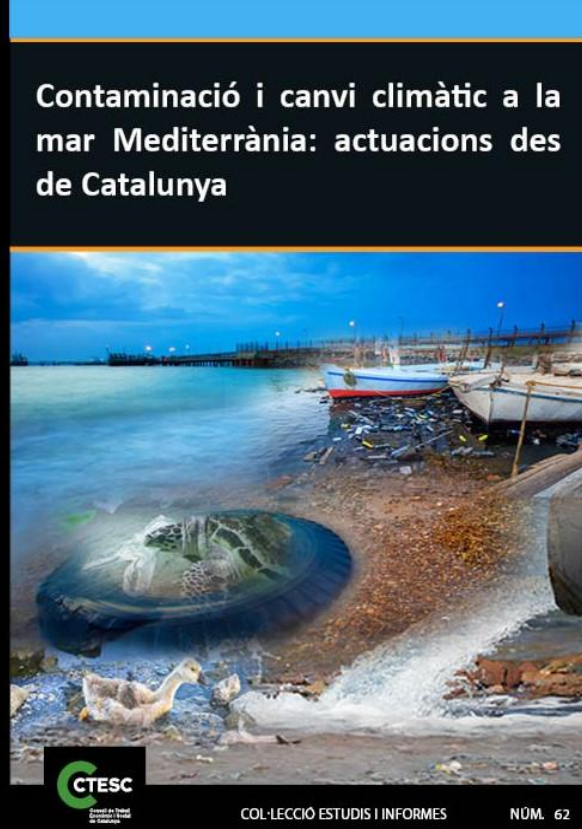 Imagen de portada del libro Contaminació i canvi climàtic a la mar Mediterrània