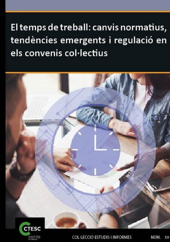 Imagen de portada del libro El temps de treball