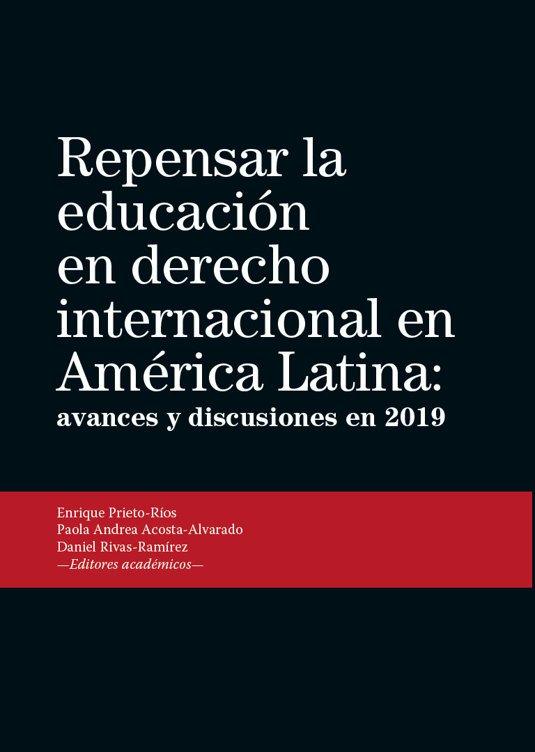 Imagen de portada del libro Repensar la educación en derecho internacional en América Latina
