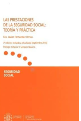 Imagen de portada del libro Prestaciones de la Seguridad Social española