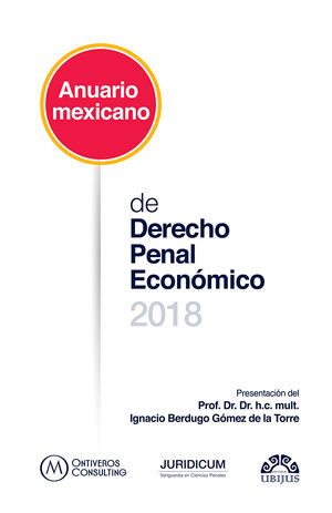 Imagen de portada del libro Anuario mexicano de derecho penal económico