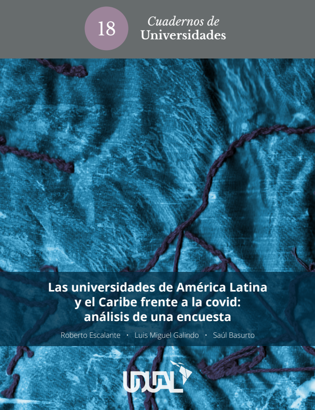 Imagen de portada del libro Las universidades de América Latina y el Caribe frente a la covid