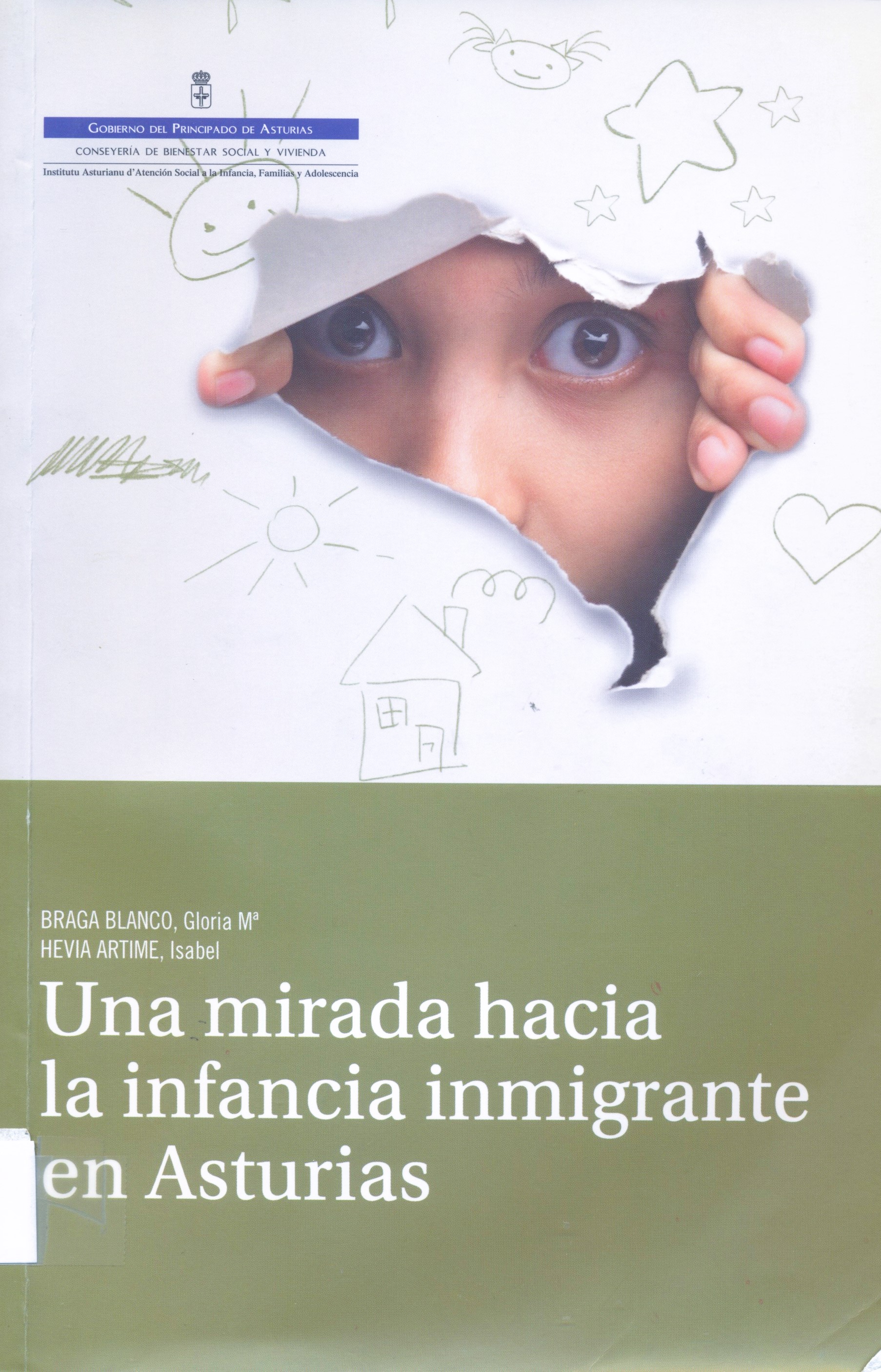 Imagen de portada del libro Una mirada hacia la infancia inmigrante en Asturias