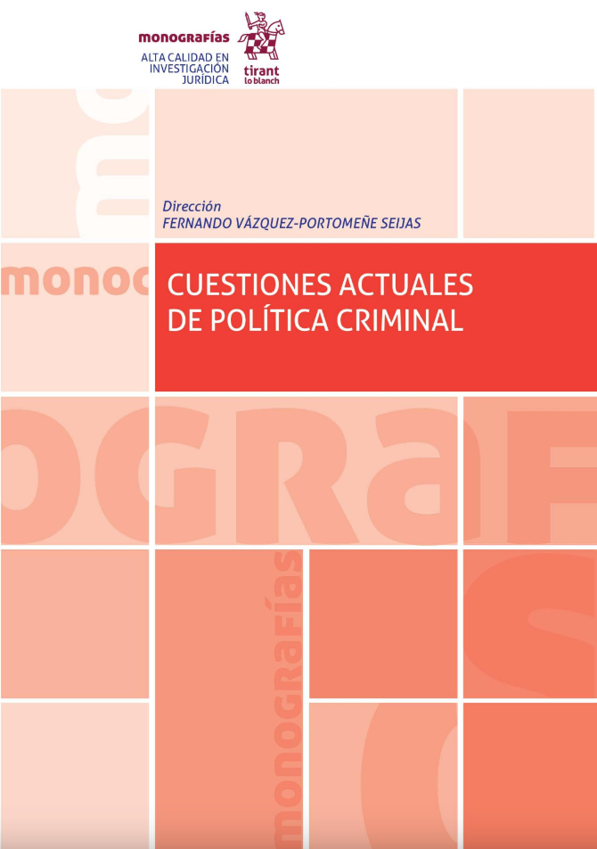 Imagen de portada del libro Cuestiones actuales de política criminal