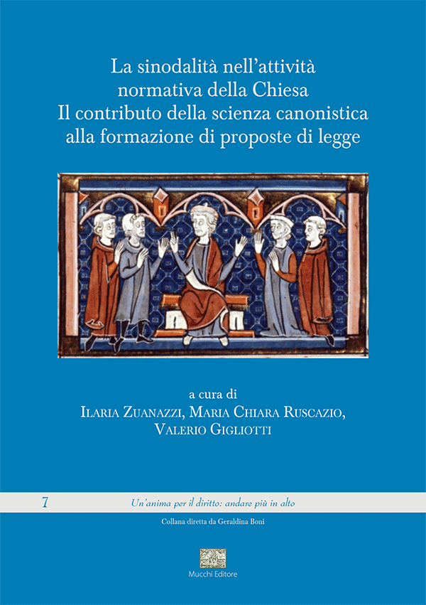 Imagen de portada del libro La sinodalità nell’attivitànormativa della ChiesaIl contributo della scienza canonisticaalla formazione di proposte di legge