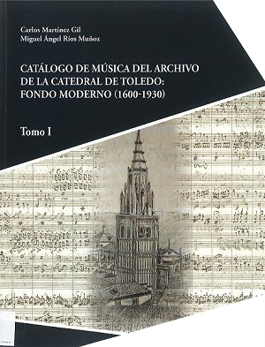 Imagen de portada del libro Catálogo de música del Archivo de la Catedral de Toledo