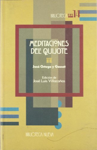 Imagen de portada del libro Meditaciones del Quijote