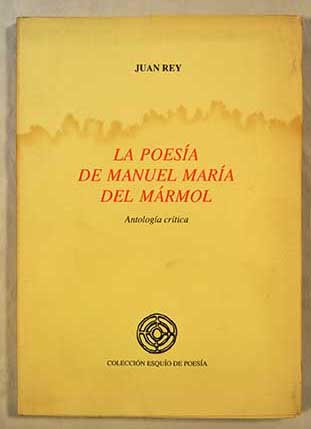 Imagen de portada del libro La poesía de Manuel María del Mármol