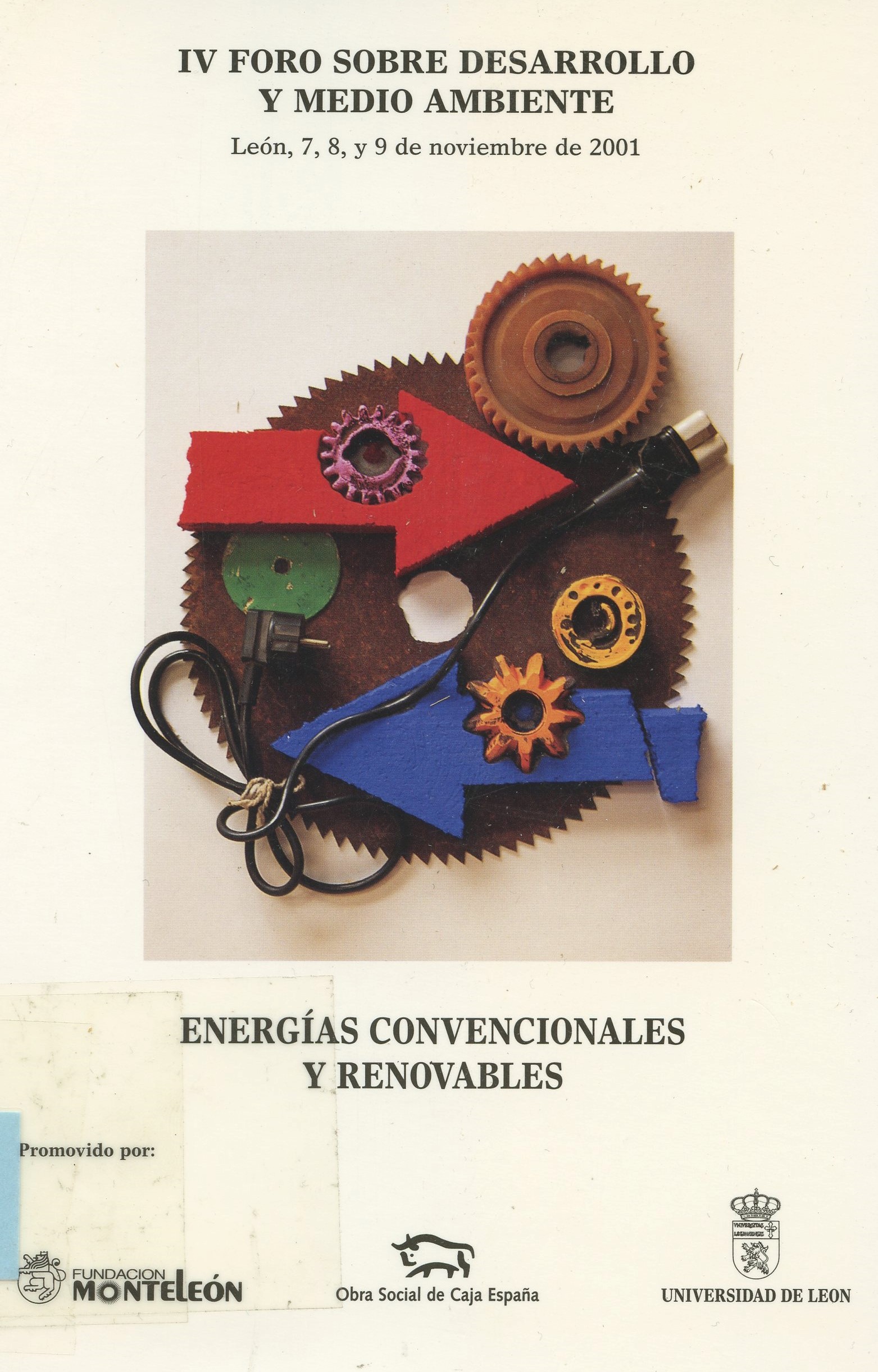 Imagen de portada del libro Energías convencionales y renovables