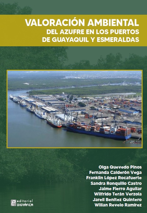 Imagen de portada del libro Valoración Ambiental del Azufre en los Puertos de Guayaquil y Esmeraldas