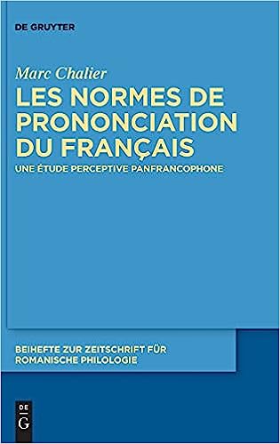 Imagen de portada del libro Les normes de prononciation du français. Une étude perceptive panfrancophone