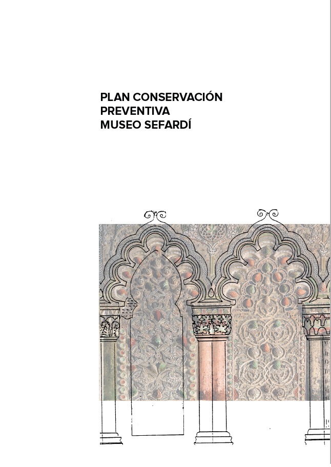 Imagen de portada del libro Plan conservación preventiva Museo Sefardí