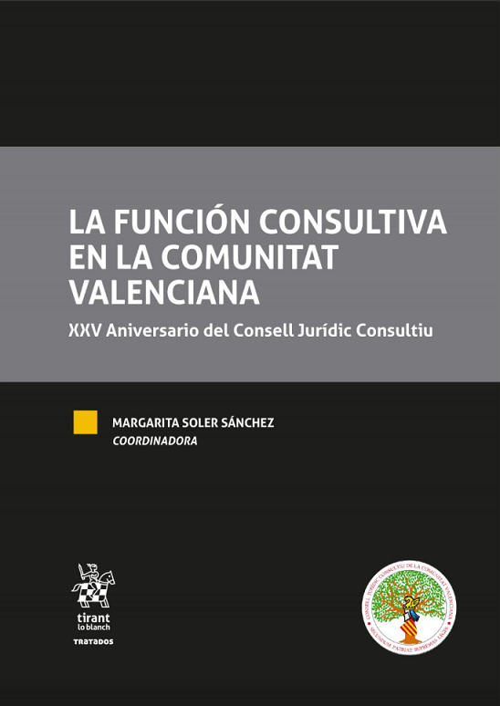 Imagen de portada del libro La función consultiva en la Comunitat Valenciana