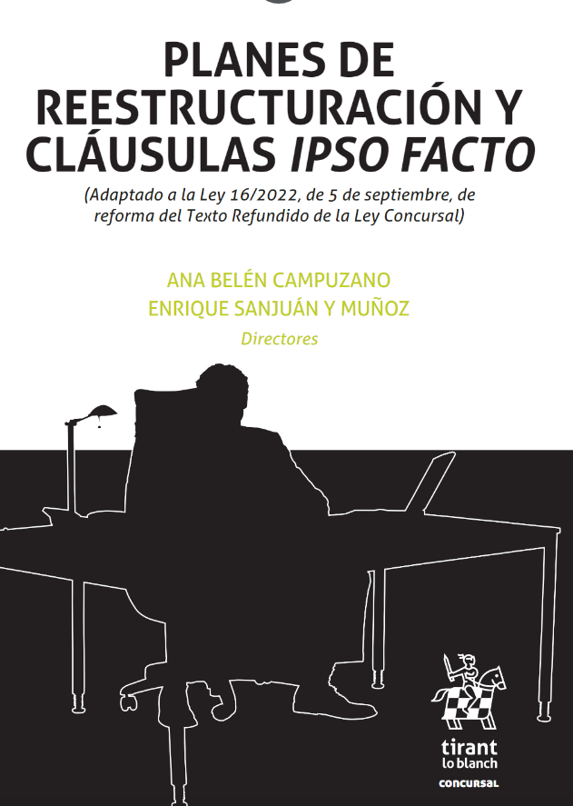 Imagen de portada del libro Planes de reestructuración y cláusulas "ipso facto"