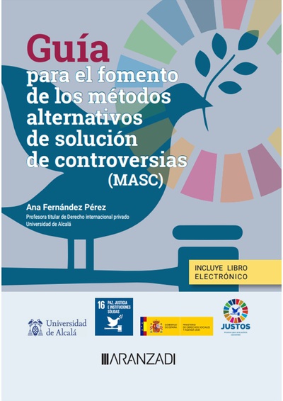 Imagen de portada del libro Guía para el fomento de los métodos alternativos de solución de controversias (MASC)