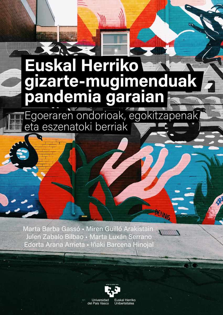 Imagen de portada del libro Euskal Herriko gizarte-mugimenduak pandemia garaian