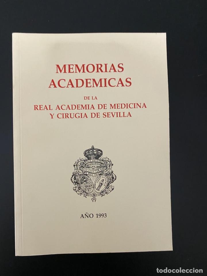 Imagen de portada del libro Memorias académicas de la Real Academia de Medicina y Cirugía de Sevilla