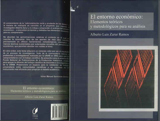 Imagen de portada del libro El entorno económico: Elementos teóricos y metodológicos para su análisis