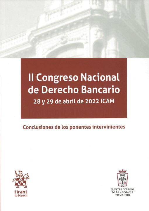 Imagen de portada del libro II Congreso Nacional de Derecho Bancario