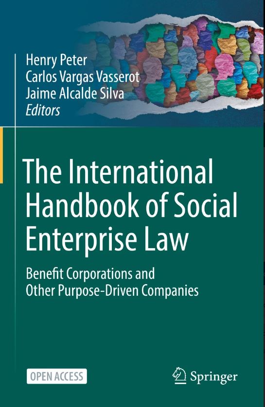 Imagen de portada del libro The International Handbook of Social Enterprise Law