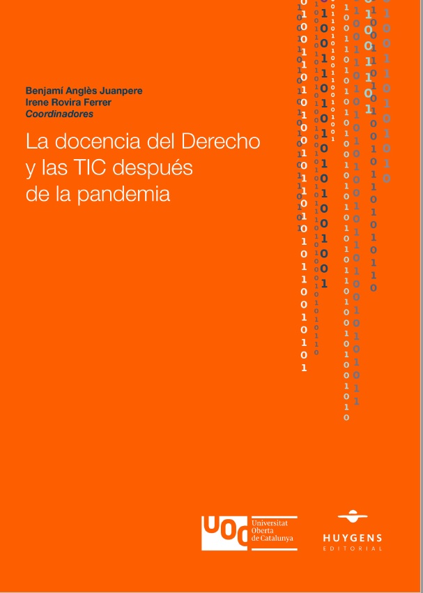 Imagen de portada del libro La docencia del Derecho y las TIC después de la pandemia