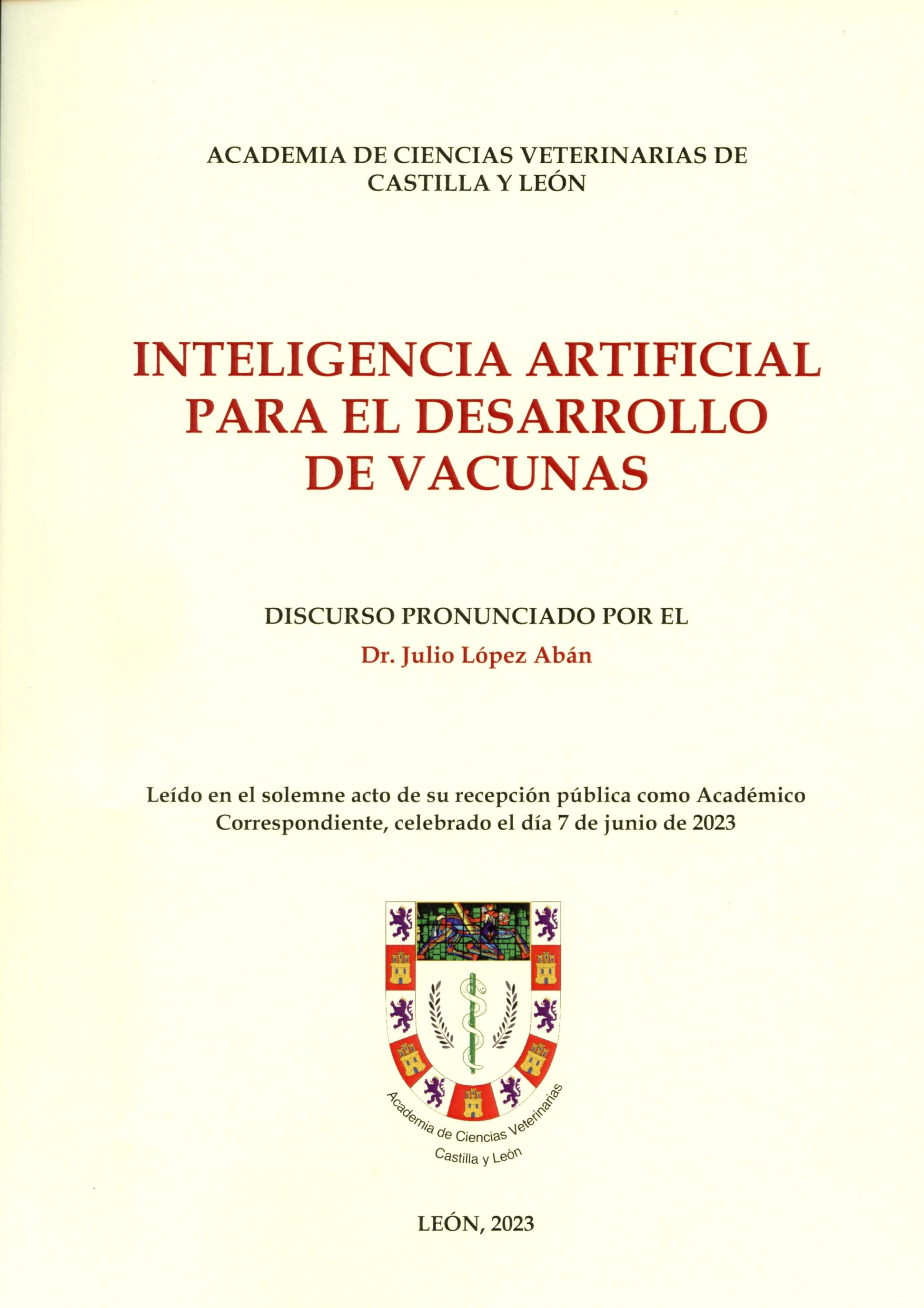 Imagen de portada del libro Inteligencia artificial para el desarrollo de vacunas