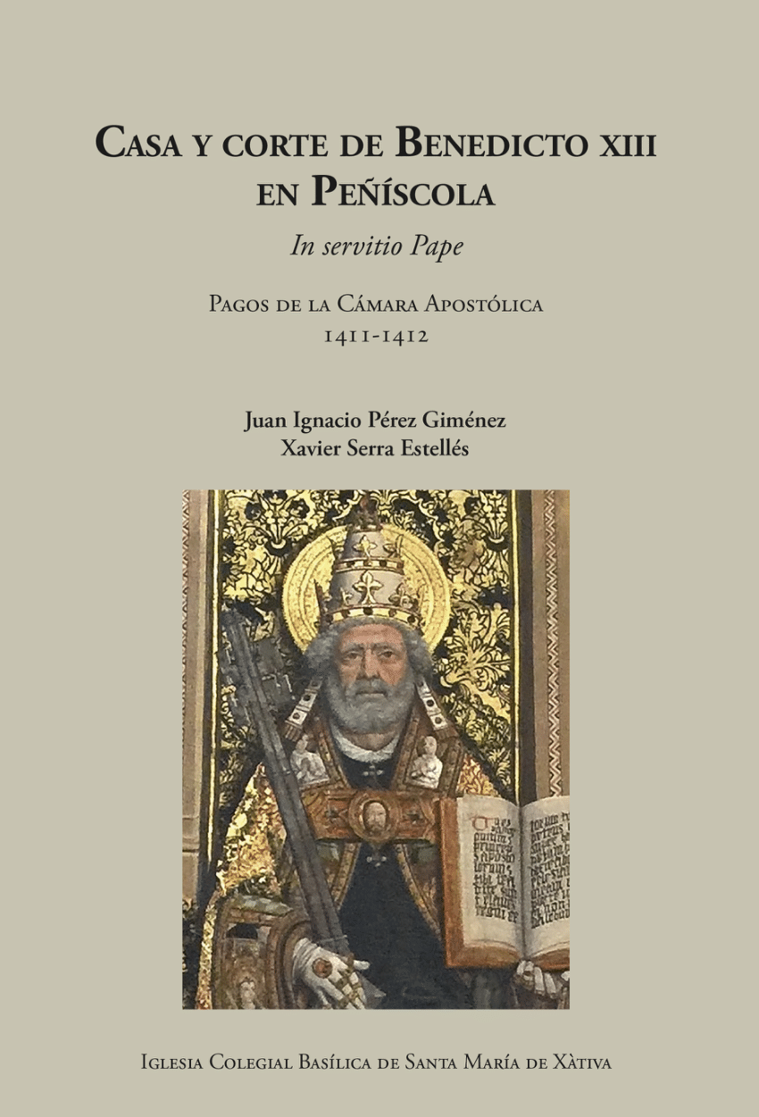 Imagen de portada del libro Casa y Corte de Benedicto XIII en Peníscola