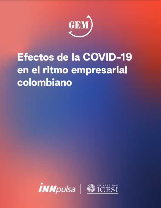 Imagen de portada del libro Efectos de la COVID-19 en el ritmo empresarial colombiano